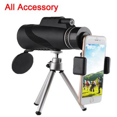 50x60 teleskop s povećanjem za noćno gledanje Monokularni zum Snažni dvogled za vanjsku upotrebu Vojni profesionalni lovački dvogled