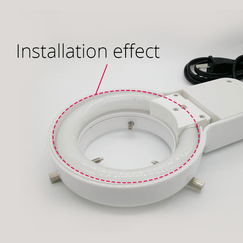 Mikroskopický krúžok Lampa Zdroj svetla Žiarivka Náhradná trubica vnútorná 67,5 mm 8 W