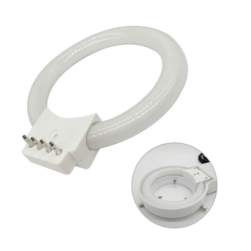 Mikroskopický krúžok Lampa Zdroj svetla Žiarivka Náhradná trubica vnútorná 67,5 mm 8 W