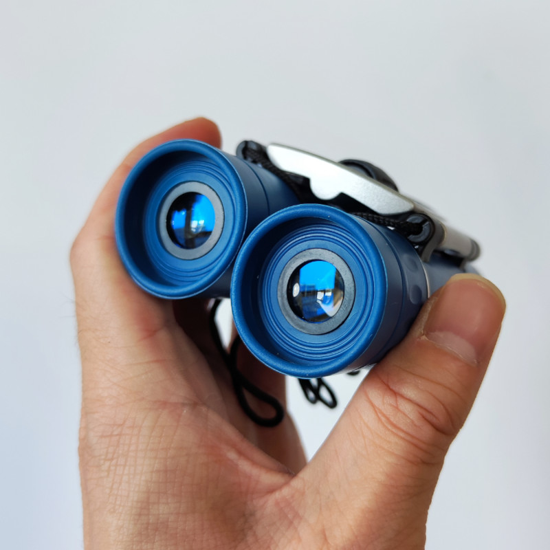 Krāsaini binokļi HD jaudīgi liela attāluma profesionāli teleskopi pārnēsājami okulāri kempinga aprīkojumam āra sporta pārgājieniem