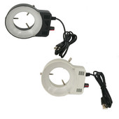 Állítható 48db LED gyűrűs világító lámpa mikroszkóphoz Ipari fényképezőgép Nagyító trinokuláris / binokuláris mikroszkóp