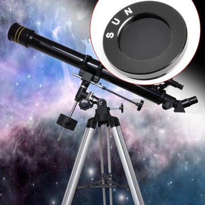 Teljesen többrétegű, 1,25 hüvelykes fekete szemlencse napszűrőkhöz csillagászati célokra