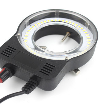 110-220V 48 τμχ Έξοδος LED USB Ρυθμιζόμενη λυχνία φωτισμού δακτυλίου για βιομηχανικό στερεοσκοπικό μικροσκόπιο Βιομηχανική κάμερα μεγεθυντικός φακός