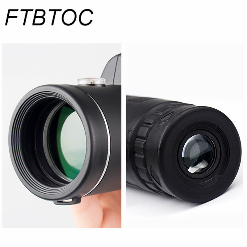 Teleszkóp 40x60 monokuláris gyenge fényben éjjellátó HD hordozható kültéri vadászat kemping madármegfigyelő utazó távcső