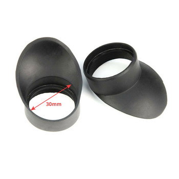 2PCS високоеластични гумени предпазители за окуляри за окуляри за микроскоп окуляр телескоп камера
