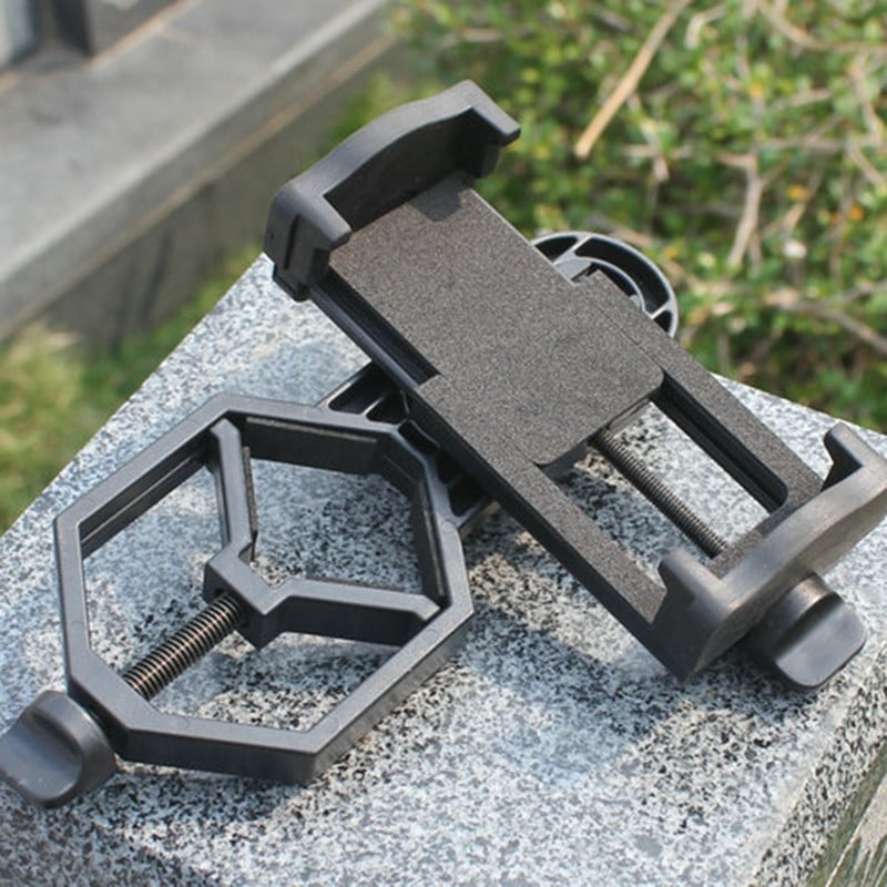 Universalus Mobilusis Telefonas Reguliuojamas Adapteris Laikiklis Mikroskopas Taškas Teleskopas Laikiklis Mobiliojo telefono laikiklis