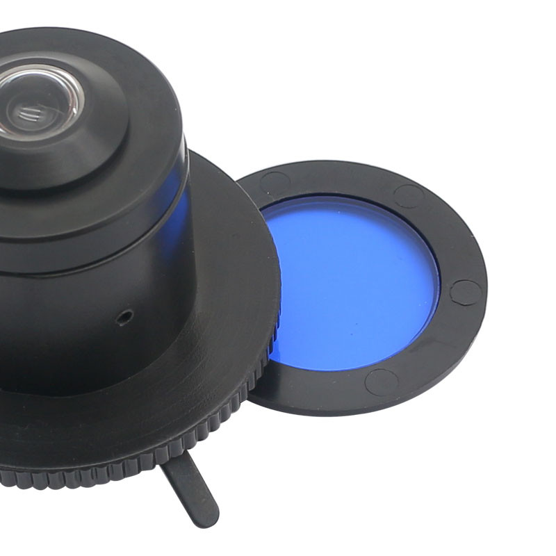 1 tk 35 mm mikroskoobifilter roheline sinine kollane valge punane läbipaistev matt optiline klaas bioloogilise mikroskoobi tarvikute jaoks