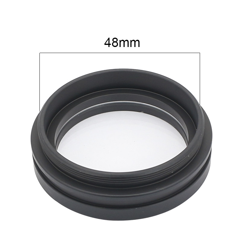 Αντικειμενικός φακός βοηθητικού προσαρτήματος Barlow 1X για στερεοφωνικό μικροσκόπιο M48*0.75 Αξεσουάρ 48 mm