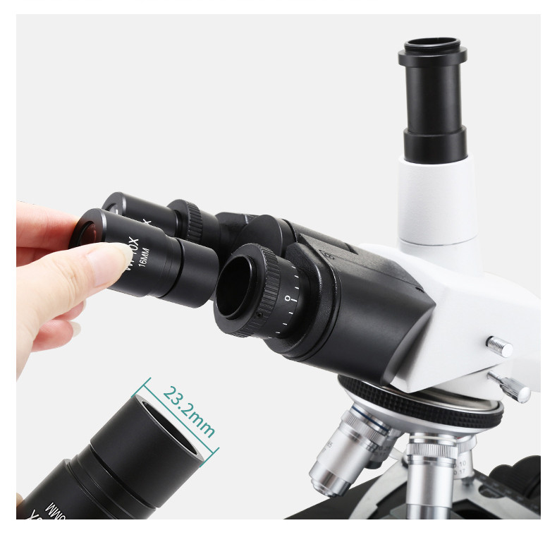 1 tk 10X 16X Ramsdeni lainurk-okulaar bioloogilise mikroskoobi universaalsete okulaaride jaoks