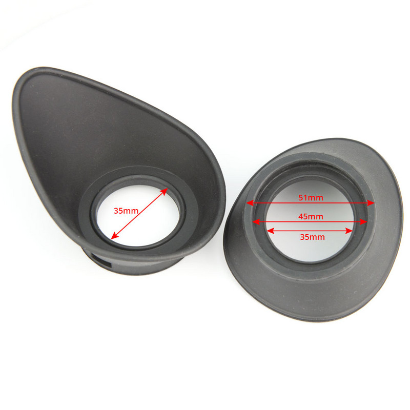 1 paar bioloogiline stereomikroskoop teleskoop monokulaarne binoklid kummist okulaari kate kaitsed silmatopsid