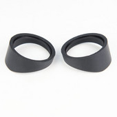 Stereo mikroskopas okuliaras Guminis okuliaras 33mm atsparus dulkėms Patogus teleskopas akių apsaugos Mikroskopijos priedai Akių skydas