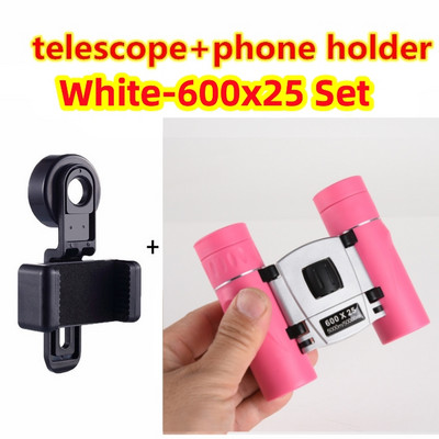 Värviline HD binoklid, täiustatud suumteleskoop Professionaalne võimas pikamaa kaasaskantav monookul matkaturismiks välitingimustes