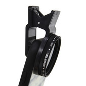 1 vnt. neutralaus tankio mobiliojo telefono SLR objektyvo fotoaparatas, efektyvus reguliuojamas ND2 iki 400 universalus ND filtras