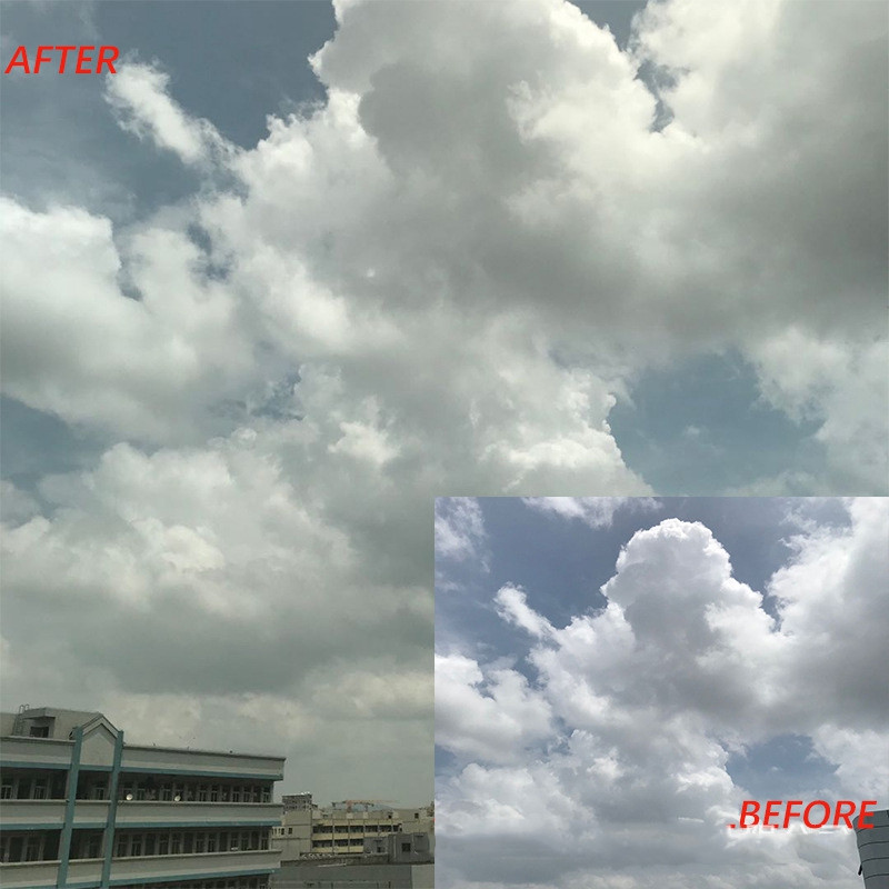 1 vnt. neutralaus tankio mobiliojo telefono SLR objektyvo fotoaparatas, efektyvus reguliuojamas ND2 iki 400 universalus ND filtras