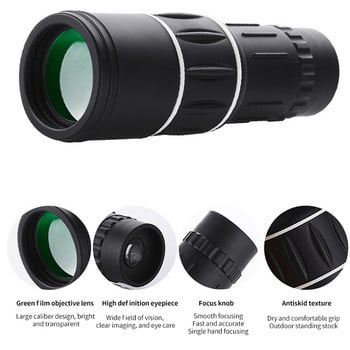 Mini Pocket Monocular Scope Zoom Telescope Camping Outdoor Monocular Travel Portable Telescope Night Vision Monocular Telescope