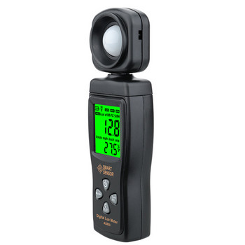 SMART SENSOR AS803 Φωτόμετρο Lux/Fc Photography Digital Lux Meter Illuminometer Περιβαλλοντικός ελεγκτής φασματόμετρο