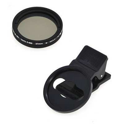 1 darab, semleges sűrűségű mobiltelefon tükörreflexes objektíves fényképezőgép, hatékonyan állítható, hordozható ND2-400 univerzális ND szűrő