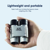 Ďalekohľad 6X18 s vysokým rozlíšením, vonkajším jednohlavňovým automatickým zaostrovaním pre turistiku, poľovníctvo, poznávanie pamiatok a kempovanie