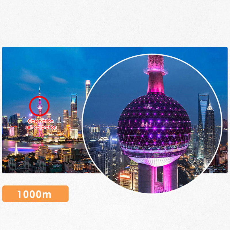 Ďalekohľad 6X18 s vysokým rozlíšením, vonkajším jednohlavňovým automatickým zaostrovaním pre turistiku, poľovníctvo, poznávanie pamiatok a kempovanie