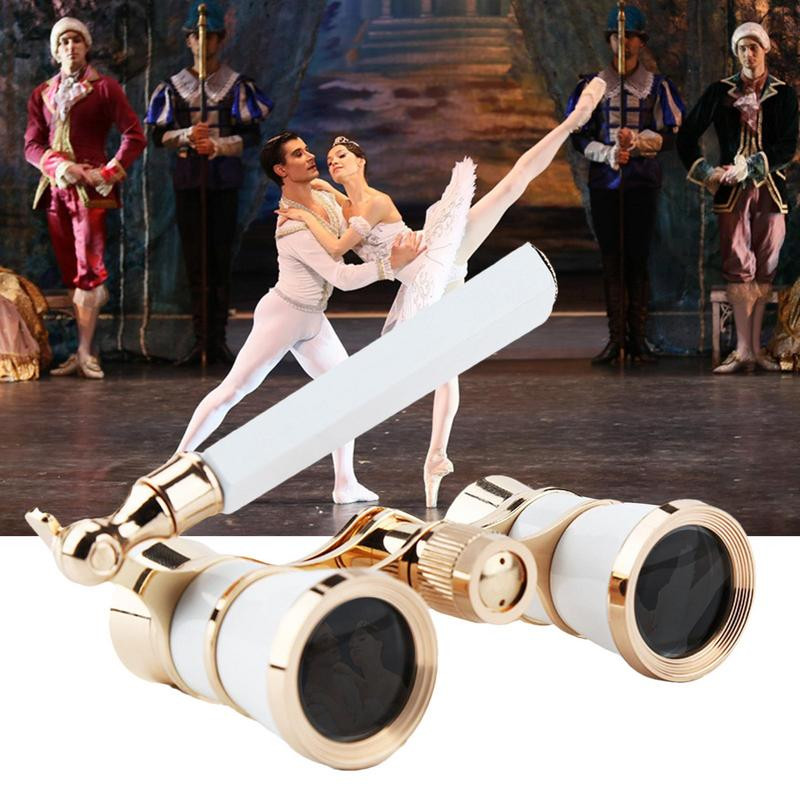 1KOM Kazališni dalekozor Dalekozor Retro naočale Dalekozor Mini dalekozor sa sklopivim držačem za koncerte