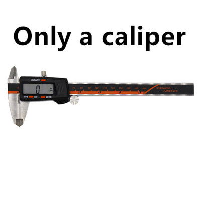 6 colių 150 mm matavimo įrankio apkaba Nerūdijančio plieno skaitmeninė apkaba Messschieber paquimetro matavimo priemonė Vernier suportai