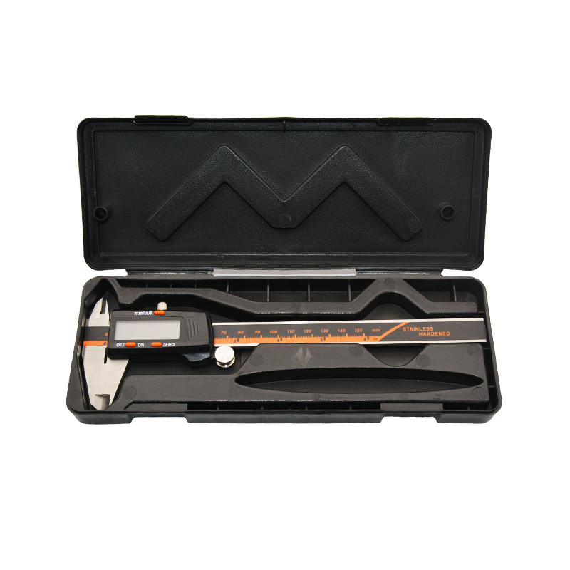 6 colių 150 mm matavimo įrankio apkaba Nerūdijančio plieno skaitmeninė apkaba Messschieber paquimetro matavimo priemonė Vernier suportai