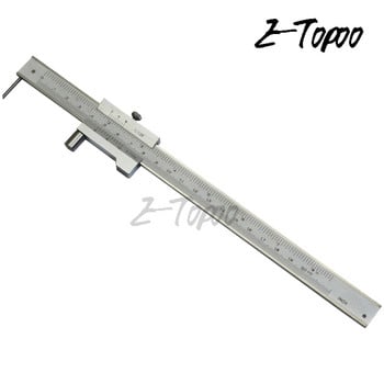 0-200 χιλιοστά Δαγκάνα σήμανσης Vernier With Carbide Scriber από ανοξείδωτο χάλυβα Παράλληλη σήμανση Vernier caliper marking Gauge Gauge