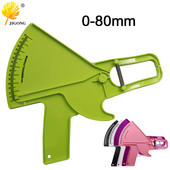 0–80 mm kūno riebalų matavimo testeris, sebumo apkabos spaustuko formos liniuotė, odos raukšlių tikrinimo instrumento matavimo juosta