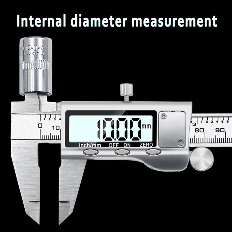 JIGONG 0-150mm/6" metallkorpusega Digital CALIPER VERNIER nihikuga GAUGE MIKROMEET