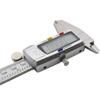 Дигитален шублер от неръждаема стомана, електронен цифров дебеломер, 6 инча 0-150 mm, метален микрометър, измервателен инструмент, шублер, габарити