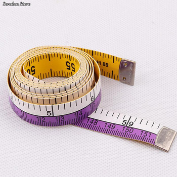 Χάρακας μαλακού ραψίματος 1,5M Μετρητής ραπτικής ταινίας μέτρησης Σώμα μέτρησης Χάρακας ρούχων Tailor Tape Measure Sewing Kits