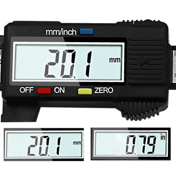 0-100mm 0-150mm Caliper 6 pollici LCD Elettronico Digitale Compasso A Nonio Micrometro Strumento di Misura