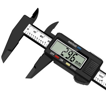 Ψηφιακός βερνιέ διαβήτης LCD Ηλεκτρονικό υψόμετρο Μικρόμετρο Εργαλείο μέτρησης Πλαστικός χάρακας 0-150mm 0-100mm 6 ιντσών