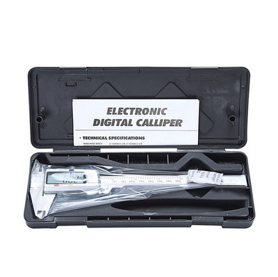 Mérőeszköz rozsdamentes acél digitális tolómérő 6 "150mm Messschieber paquimetro mérőműszer Vernier féknyereg