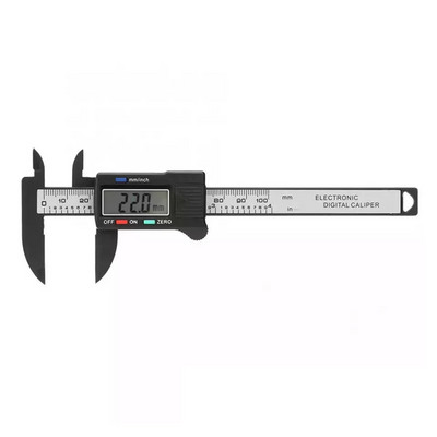 Digitális tolómérő 6 hüvelykes elektronikus nóniusz tolómérő 100 mm-es tolómérő mikrométer digitális vonalzó mérőeszköz 150 mm 0,1 mm
