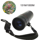 Telescop monocular optic HD 8x21, zoom reglabil, lentilă optică, binoclu, lunetă, lentile de acoperire, focalizare dublă, viziune de zi