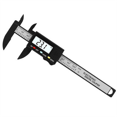 Caliper Vernier Digital 0-100mm Caliper Vernier Digital LCD Riglă Instrumente de măsurare pentru prelucrarea lemnului Calibre Calibru Vernier