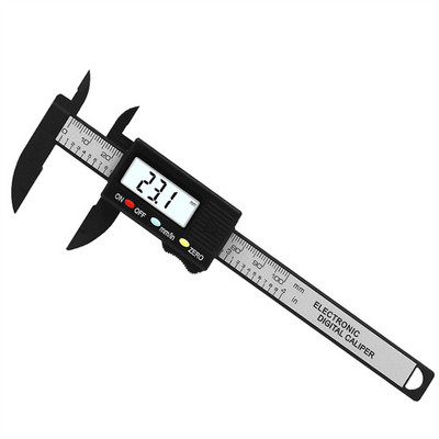 Caliper Vernier Digital 0-100mm Caliper Vernier Digital LCD Riglă Instrumente de măsurare pentru prelucrarea lemnului Calibre Calibru Vernier