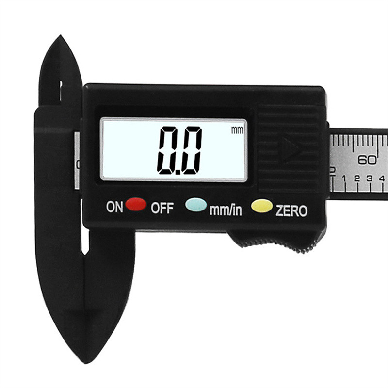 Caliper Vernier Digital 0-100mm Caliper Vernier Digital LCD Riglă Instrumente de măsurare pentru prelucrarea lemnului Calibre Calibru Vernier