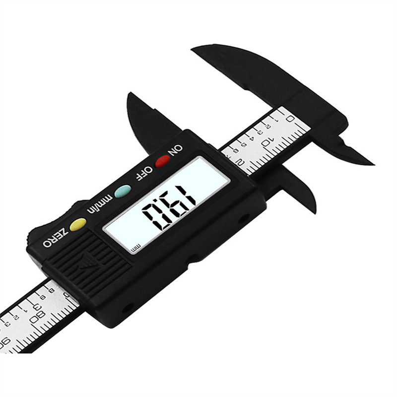 Caliper Vernier Digital 0-100mm Caliper Vernier Digital LCD Riglă Instrumente de măsurare pentru prelucrarea lemnului Calibre Calibru Vernier
