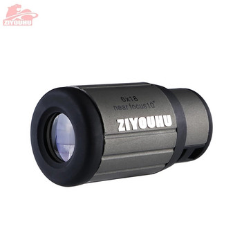 ZIYOUHU 6X18 джобен монокулярен телескоп Мини прибиращ се далекоглед за гледане на концерт Туризъм на открито Къмпинг оборудване