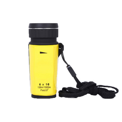 6x16 Mini monocluri de buzunar Telescop portabil pentru telescop pentru camping, sport în aer liber, vânătoare, telescop optic