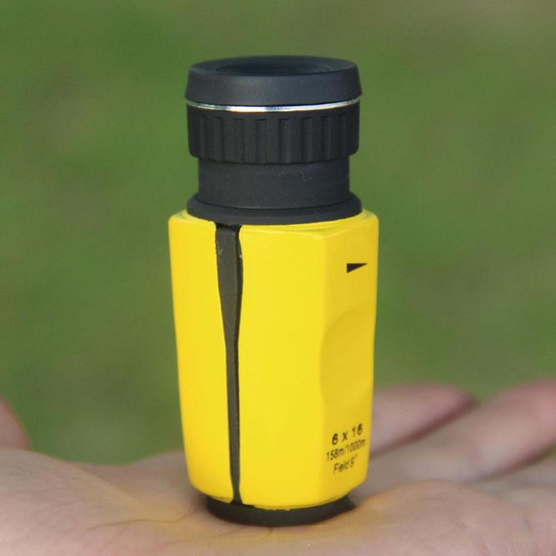 6x16 Mini monocluri de buzunar Telescop portabil pentru telescop pentru camping, sport în aer liber, vânătoare, telescop optic