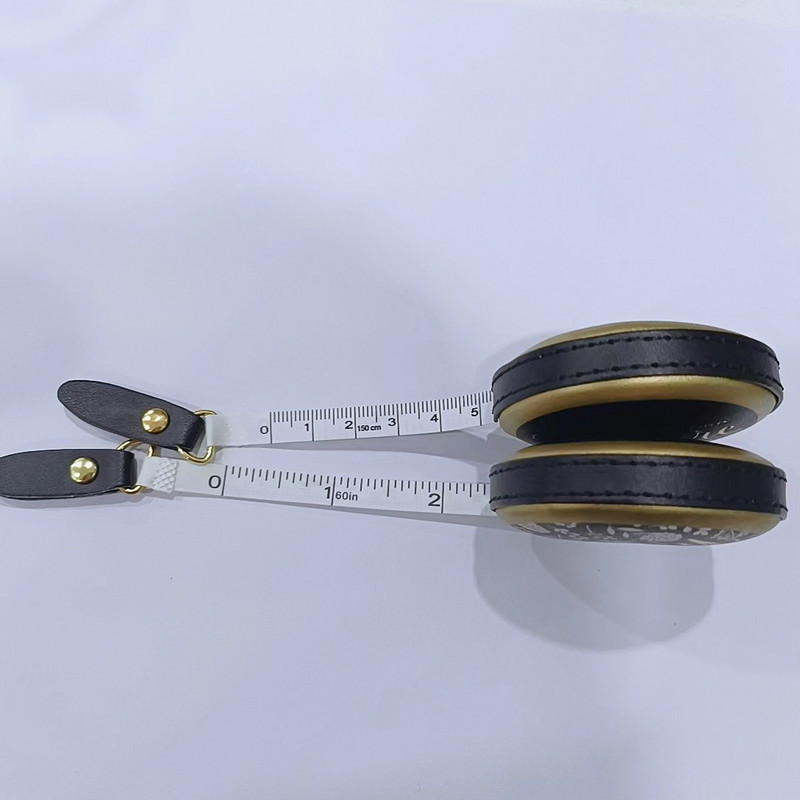 Φορητή πτυσσόμενη ταινία μίνι vintage στυλ 1,5 m Χάρακας μέτρησης Nostalgia Retro Ράψιμο Ταινία σε ρολό εκατοστών ιντσών