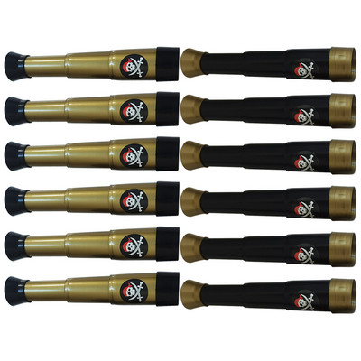 12 gb. Pirātu kuģa rotaļlieta Mācības Vikingu Dekora Izpēte Stikli Rotaļlietas Bērni Zēni Teleskopi Tematiski ballīšu rotājumi