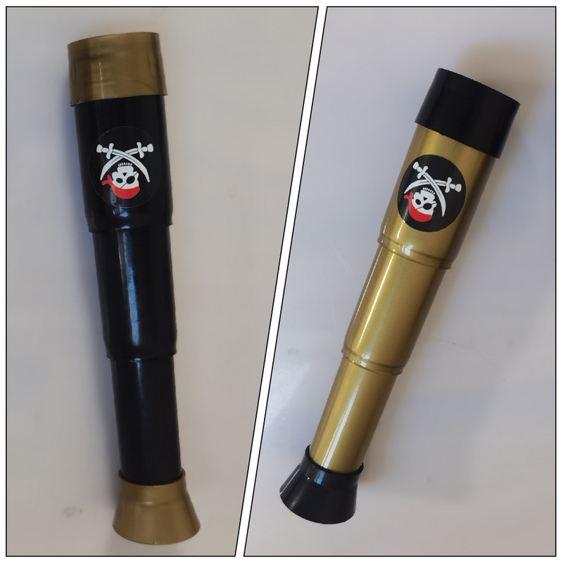 12 gb. Pirātu kuģa rotaļlieta Mācības Vikingu Dekora Izpēte Stikli Rotaļlietas Bērni Zēni Teleskopi Tematiski ballīšu rotājumi