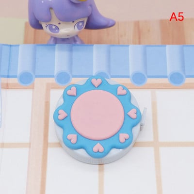 Kaasaskantav ülestõstetav õmbluste joonlaud, kõrguse mõõdulint, laste joonlaud, sentimeetri tolline rulllindi mõõteriist 150 cm 60"