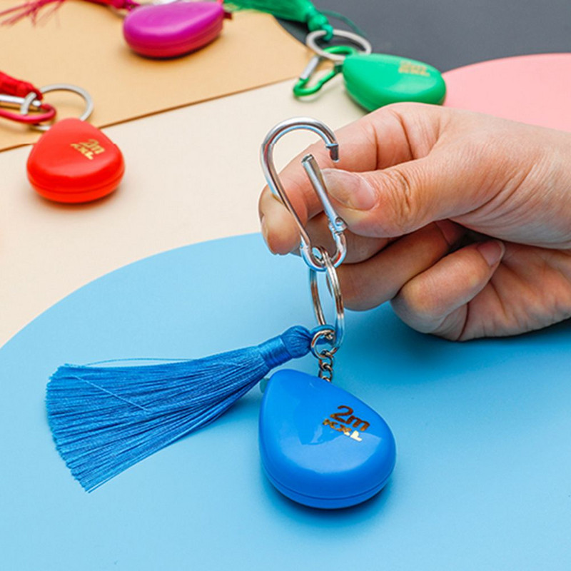 Mini 2M Εργαλεία Μέτρησης Ανοξείδωτο χάλυβα αναδιπλούμενος μετρικός χάρακας Μέτρο ταινίας κατασκευής Εργαλεία μέτρησης ξύλου