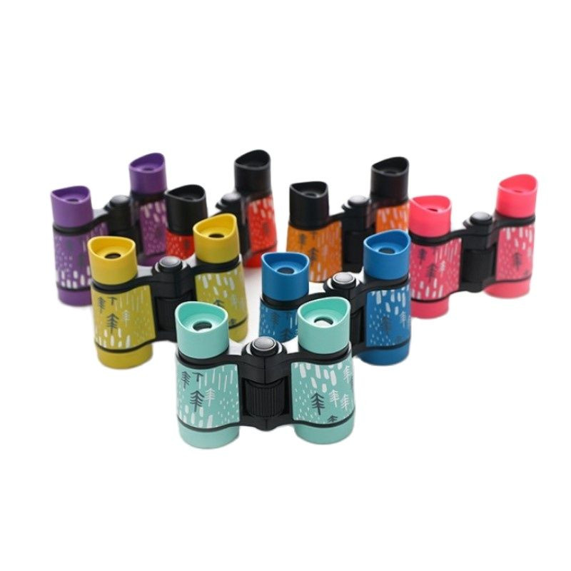 Professzionális 4X30 mm-es távcső gyerekeknek, oktató-oktató távcső, madármegfigyelő, összecsukható optikai távcső