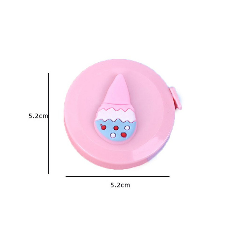 Μετρήσεις φορητές ταινίες κινουμένων σχεδίων Measure Mini Tape Measures Retractable Ruler Roll